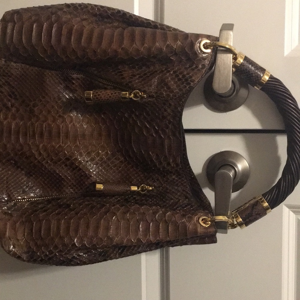 Authentic Python Michael Kors